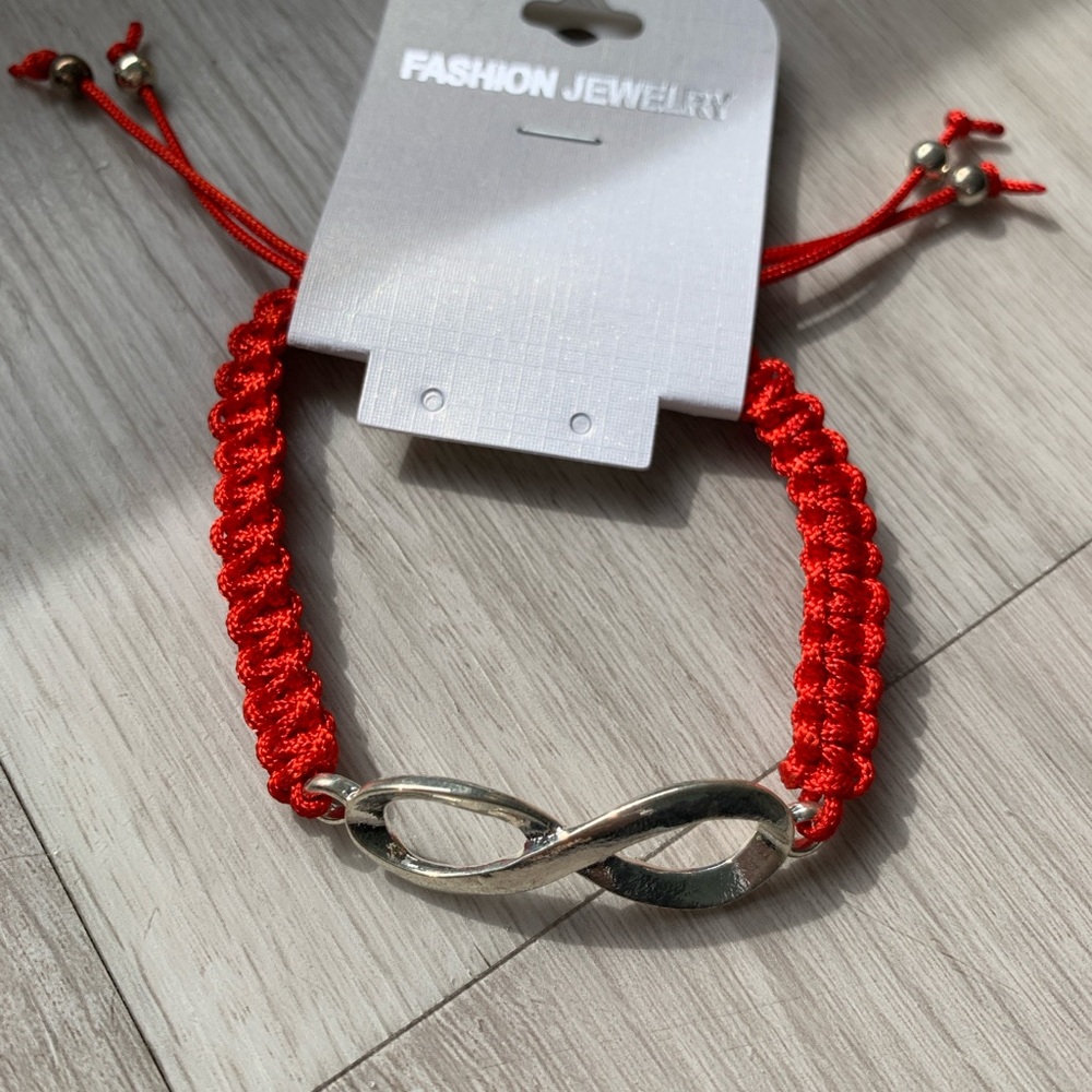 Red Infinity Bracelet